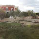 Dinanzi alla villa si trova una piscina artificiale comunicante con il mare, sfruttata in passato per l'allevamento dei cefali